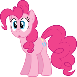 Size: 5121x5102 | Tagged: safe, artist:baumkuchenpony, character:pinkie pie, absurd resolution, simple background, transparent background, vector