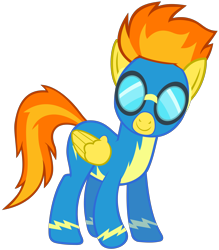 Size: 4430x5063 | Tagged: safe, artist:baumkuchenpony, character:spitfire, .svg available, absurd resolution, clothing, goggles, simple background, transparent background, uniform, vector, wonderbolts