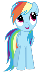 Size: 3200x5400 | Tagged: safe, artist:baumkuchenpony, character:rainbow dash, episode:dragon quest, g4, my little pony: friendship is magic, simple background, transparent background, vector