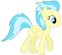 Size: 4047x3602 | Tagged: safe, artist:baumkuchenpony, character:misty fly, species:pegasus, species:pony, missing cutie mark, simple background, transparent background, vector
