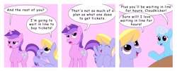 Size: 2583x1047 | Tagged: safe, artist:t-brony, character:amethyst star, character:cloud kicker, character:linky, character:shoeshine, character:sparkler, comic:friendship is tragic, comic