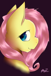 Size: 1333x2000 | Tagged: safe, artist:php7, artist:thegraypony, character:fluttershy, explicit source, female, portrait, solo