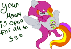 Size: 610x417 | Tagged: safe, artist:cotton, species:pegasus, species:pony, g3, female, g3 to g4, generation leap, god tier, god tiers, hero of heart, homestuck, honolu-loo, solo