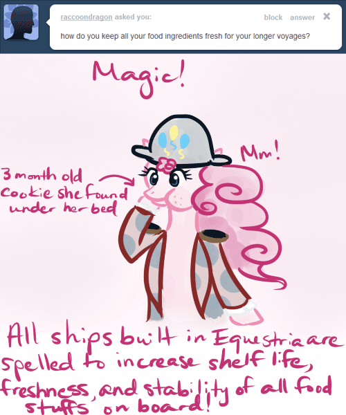 Size: 500x600 | Tagged: safe, artist:alipes, character:pinkie pie, species:pony, animated, ask, ask pinkie pierate, bicorne, bipedal, clothing, female, hat, pirate, solo, tumblr