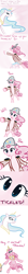 Size: 500x4800 | Tagged: safe, artist:alipes, character:pinkie pie, character:princess celestia, species:pony, ask, ask pinkie pierate, bipedal, clothing, comic, hat, madame leflour, pirate, rocky, sir lintsalot, tumblr