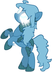 Size: 3000x4123 | Tagged: safe, artist:scourge707, oc, oc only, species:earth pony, species:pony, digital art, original species, simple background, solo, transparent background