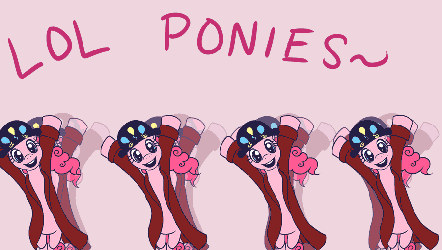Size: 900x510 | Tagged: safe, artist:alipes, character:pinkie pie, species:pony, animated, ask, ask pinkie pierate, bipedal, clothing, female, hat, lazytown, pirate, ponidox, self ponidox, solo, tumblr, you are a pirate