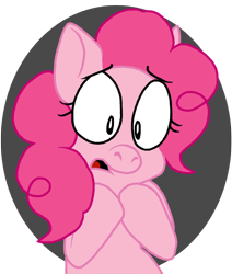 Size: 700x824 | Tagged: safe, artist:gopherfrog, character:pinkie pie, digital art, female, open mouth, solo, worried