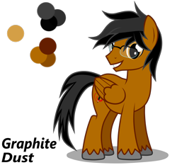 Size: 4300x4000 | Tagged: safe, artist:junkiesnewb, oc, oc only, oc:graphite dust, species:pegasus, species:pony, glasses, male, reference sheet, stallion
