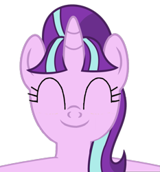 Size: 707x759 | Tagged: safe, artist:comfydove, character:starlight glimmer, species:pony, species:unicorn, episode:the cutie map, g4, my little pony: friendship is magic, cute, eyes closed, female, glimmerbetes, hug request, mare, simple background, smiling, solo, transparent background, vector