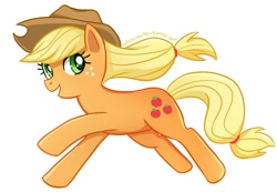 Size: 768x531 | Tagged: safe, artist:tsurime, character:applejack, female, solo