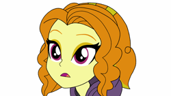 Size: 1280x720 | Tagged: safe, artist:blondenobody, character:adagio dazzle, my little pony:equestria girls, alternate hairstyle, female, solo