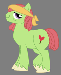 Size: 568x695 | Tagged: safe, artist:t-mack56, character:tree hugger, episode:make new friends but keep discord, g4, my little pony: friendship is magic, rule 63, simple background, solo, tree top