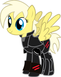Size: 861x1082 | Tagged: safe, artist:alisonwonderland1951, armor, calhoun, hero's duty, ponified, simple background, solo, transparent background, vector, wreck-it ralph