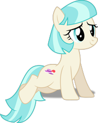 Size: 3216x4000 | Tagged: safe, artist:dashiesparkle edit, artist:lahirien, edit, character:coco pommel, ponyscape, episode:made in manehattan, g4, my little pony: friendship is magic, .svg available, absurd resolution, female, missing accessory, nude edit, simple background, solo, transparent background, vector, vector edit