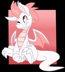 Size: 473x517 | Tagged: safe, artist:krazykari, artist:php27, character:fizzle, species:dragon, male, solo