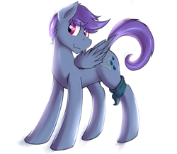 Size: 2636x2288 | Tagged: safe, artist:dripponi, artist:lattynskit, oc, oc only, oc:windy dripper, species:pegasus, species:pony, bandana, curled tail, cute, cutie mark, male, old cutie mark, pegasus oc, simple background, solo, tail lift, white background, wings