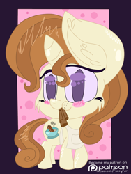 Size: 720x960 | Tagged: safe, artist:krazykari, character:cinnamon chai, chaiabetes, chibi, cinnamon, cinnamon sticks, cute, looking at you, solo