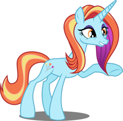 Size: 1042x1024 | Tagged: safe, artist:xebck, character:sassy saddles, cutie mark, female, sassy saddles' cutie mark, simple background, solo, transparent background, underhoof, vector