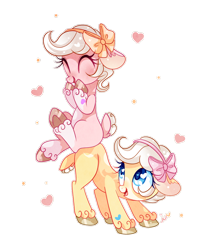 Size: 1000x1231 | Tagged: safe, artist:ipun, oc, oc only, oc:flower puff, oc:spring snuff, heart eyes, ponies riding ponies, simple background, transparent background, unshorn fetlocks, wingding eyes