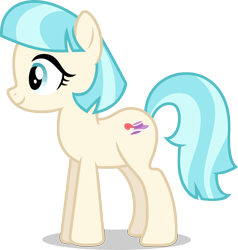 Size: 8000x8419 | Tagged: safe, artist:luckreza8, character:coco pommel, .svg available, absurd resolution, female, missing accessory, simple background, solo, transparent background, vector