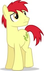 Size: 7000x11373 | Tagged: safe, artist:luckreza8, character:don neigh, species:earth pony, species:pony, episode:the saddle row review, g4, my little pony: friendship is magic, .svg available, absurd resolution, inkscape, male, missing accessory, simple background, solo, stallion, transparent background, vector, wrong eye color