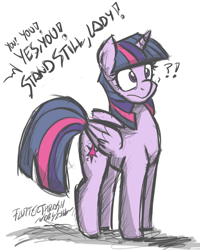 Size: 1280x1601 | Tagged: safe, artist:flutterthrash, character:twilight sparkle, character:twilight sparkle (alicorn), species:alicorn, species:pony, newbie artist training grounds, female, hey you, pink floyd, solo, song reference, the wall