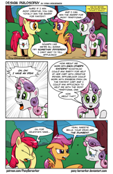 Size: 1500x2304 | Tagged: safe, artist:pony-berserker, character:apple bloom, character:scootaloo, character:sweetie belle, species:pegasus, species:pony, episode:the cart before the ponies, g4, my little pony: friendship is magic, comic, crying, cutie mark crusaders, sweetie fail, sweetiedumb