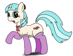 Size: 641x492 | Tagged: safe, artist:an-tonio, artist:toyminator900, character:coco pommel, clothing, female, socks, solo