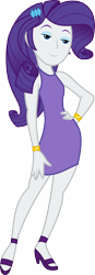 Size: 7000x20013 | Tagged: safe, artist:luckreza8, character:rarity, my little pony:equestria girls, absurd resolution, clothing, dress, female, high heels, kim possible, no eyelashes, rarieyes, rerity, simple background, solo, style emulation, transparent background, vector
