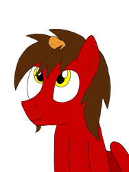 Size: 1200x1600 | Tagged: safe, artist:toyminator900, oc, oc only, oc:chip, species:pegasus, species:pony, food, potato, simple background, solo, transparent background