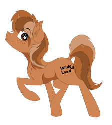 Size: 871x970 | Tagged: safe, artist:beardie, oc, oc only, oc:sign, species:pony, species:unicorn, female, freckles, mare, raised hoof, simple background, solo, transparent background