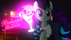 Size: 3840x2160 | Tagged: safe, artist:bastbrushie, artist:luckreza8, edit, character:coloratura, clothing, female, grand theft auto, gta v, happy, ponies in video games, shirt, solo, t-shirt