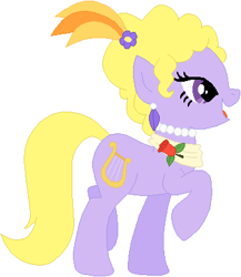 Size: 353x407 | Tagged: safe, artist:ra1nb0wk1tty, character:lyrica lilac, species:pony, simple background, solo, white background