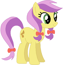 Size: 341x353 | Tagged: safe, artist:ra1nb0wk1tty, character:lavender fritter, species:pony, simple background, solo, white background