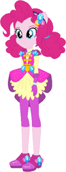 Size: 223x572 | Tagged: safe, artist:ra1nb0wk1tty, character:pinkie pie, equestria girls:legend of everfree, g4, my little pony: equestria girls, my little pony:equestria girls, balloon, clothing, crystal guardian, female, gloves, ponied up, shoes, simple background, solo, sparkles, super ponied up, white background