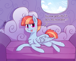 Size: 2000x1600 | Tagged: safe, artist:dsp2003, character:windy whistles, species:pegasus, species:pony, 20% cooler, bronybait, cheek fluff, chest fluff, comic, cute, ear fluff, female, fluffy, heart, innuendo, looking at you, mare, open mouth, single panel, windybetes, wing fluff