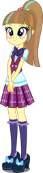 Size: 450x1776 | Tagged: safe, artist:xebck, edit, character:sour sweet, equestria girls:friendship games, g4, my little pony: equestria girls, my little pony:equestria girls, dye, dyed hair, dyed mane, female, realism edits, simple background, solo, transparent background, vector