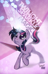 Size: 1000x1545 | Tagged: safe, artist:phn, artist:php27, character:twilight sparkle, magic, raised hoof, standing, tumblr