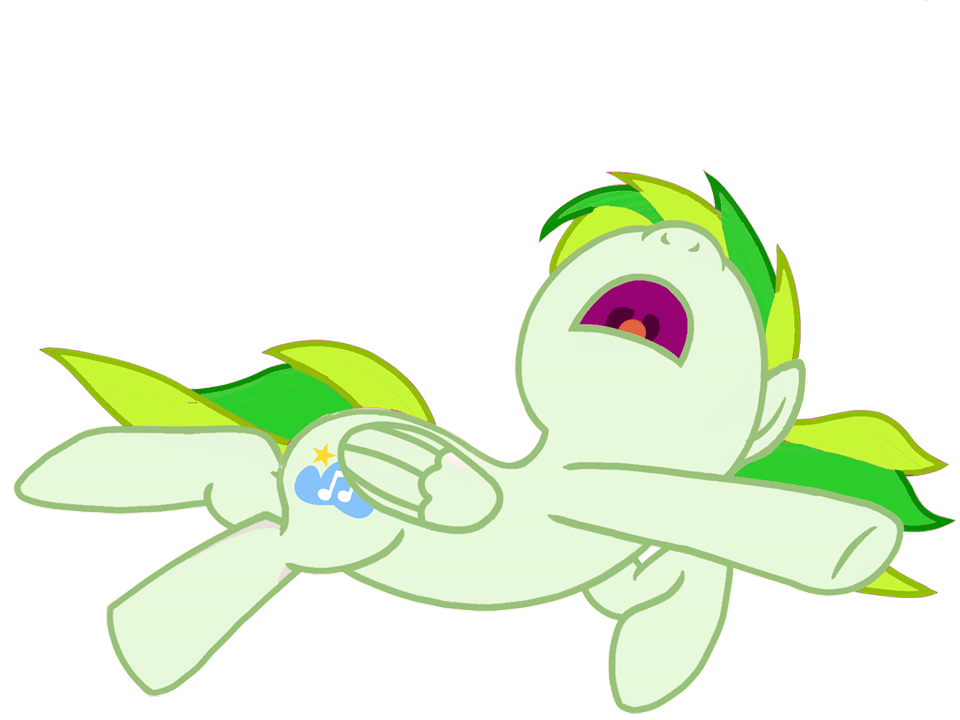 Size: 960x720 | Tagged: safe, artist:toyminator900, oc, oc only, oc:green lightning, species:pony, animated, gif, nose in the air, open mouth, simple background, sleeping, sleepy starlight, solo, transparent background, zzz