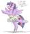 Size: 1500x1711 | Tagged: safe, artist:flutterthrash, character:twilight sparkle, character:twilight sparkle (alicorn), species:alicorn, species:pony, newbie artist training grounds, episode:a royal problem, g4, my little pony: friendship is magic, ballerina, ballet, blushing, clothing, cute, female, mare, simple background, tutu, twiabetes, twilarina