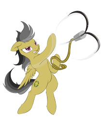 Size: 1577x1802 | Tagged: safe, artist:dusthiel, character:daring do, species:pegasus, species:pony, female, grappling hook, mare, simple background, solo, transparent background