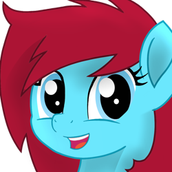 Size: 1000x1000 | Tagged: safe, artist:toyminator900, oc, oc only, oc:autumn moon, species:pony, my little pony: the movie (2017), movie accurate, simple background, smiling, solo, style emulation, transparent background