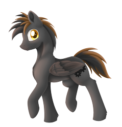 Size: 1377x1443 | Tagged: safe, artist:dusthiel, oc, oc only, oc:gearshift, species:pegasus, species:pony, male, simple background, solo, stallion, transparent background, walking
