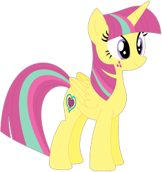Size: 1024x1091 | Tagged: safe, artist:ra1nb0wk1tty, character:sour sweet, character:twilight sparkle, character:twilight sparkle (alicorn), species:alicorn, species:pony, female, mare, recolor, simple background, solo, transparent background