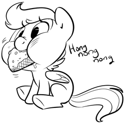 Size: 625x611 | Tagged: safe, artist:php27, character:scootaloo, species:pegasus, species:pony, eating, female, food, solo, taco