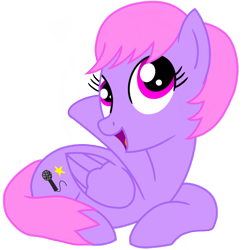 Size: 1200x1200 | Tagged: safe, artist:toyminator900, oc, oc only, oc:melody notes, species:pegasus, species:pony, 2018 community collab, derpibooru community collaboration, simple background, solo, transparent background