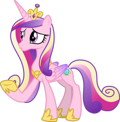 Size: 4199x4310 | Tagged: safe, artist:frownfactory, character:princess cadance, species:alicorn, species:pony, episode:once upon a zeppelin, g4, my little pony: friendship is magic, .svg available, crown, cutie mark, female, horn, jewelry, regalia, sad, simple background, solo, svg, transparent background, two toned wings, vector, wings, woobie