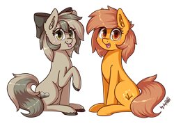 Size: 3025x2190 | Tagged: safe, artist:dsp2003, derpibooru original, oc, oc only, oc:meadow stargazer, oc:stone, species:earth pony, species:pony, 2018 community collab, derpibooru community collaboration, blushing, cute, female, looking at you, mare, ocbetes, open mouth, raspberry, silly, silly pony, simple background, tongue out, transparent background