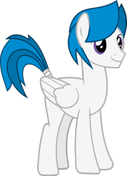 Size: 1913x2635 | Tagged: safe, artist:frownfactory, oc, oc only, oc:stratagem, species:pegasus, species:pony, 2018 community collab, derpibooru community collaboration, .svg available, male, simple background, solo, stallion, svg, tail wrap, transparent background, vector, wings
